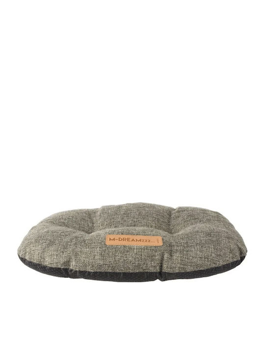 M-Pets Pernă Pentru Câini Ovală Gri 61x37cm