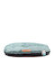 M-Pets Oval Light Blue Dog Pillow 75x52cm