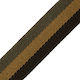 Vostex Nähzubehör Gurtband Polyesterschnur Dunkelbraune Kaneli Braune 4,5cm Meter