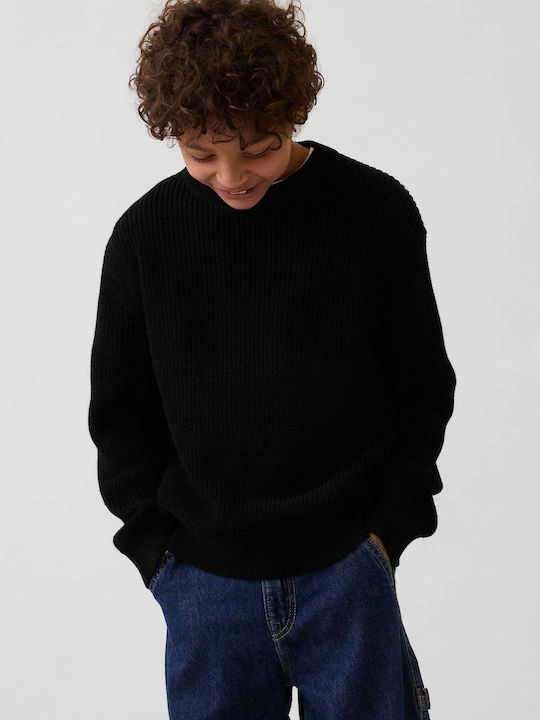 GAP Kids Long-Sleeved Top Black