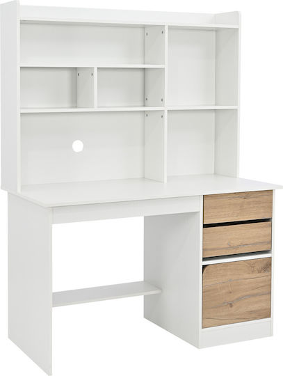 Birou pentru copii Alb 120x60x162.5cm