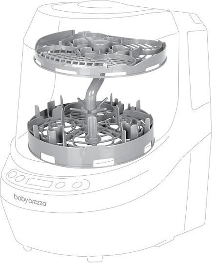 Baby Brezza Стойка за помпа за кърма – Резервна кошница Bottle Washer Pro