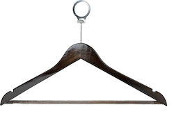 Set 30 Pcs Humero Vintage Brown Wooden Hotel Hanger Anti-theft Hook Pants Bar Ideal Shirts Blouses Pants T-shirts Dresses Set 30 Pcs Humero Vintage Brown Wooden Hotel Hanger Anti-theft Hook Pants Bar Ideal Shirts Blouses Pants T-shirts Dresses