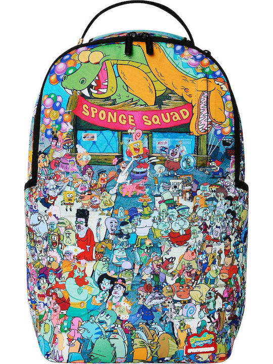 Sprayground Ученическа раница за Гимназия Spongebob Crowd