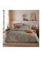 Nef-Nef Homeware Floriva Σετ Σεντόνια Μονά 170x270εκ. Green (3τμχ)