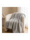 Next Pelzige Doppelbettdecke 200x230cm Grau