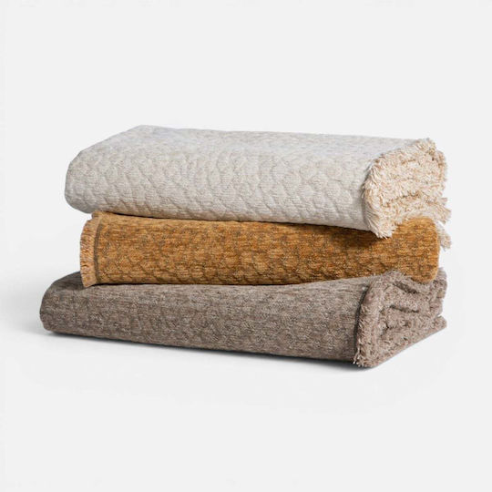 Nef-Nef Homeware Decore Sofa Throws 2 Seater P170xL250cm Beige Nef-Nef Homeware Decore Sofa Throws 2 Seater P170xL250cm Beige
