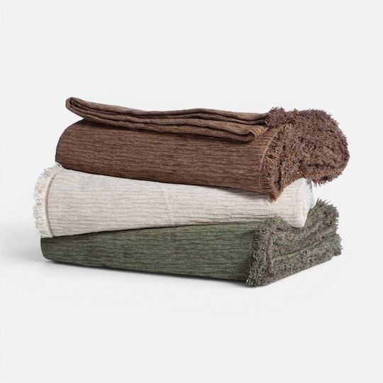 Nef-Nef Homeware Venezia Sofa Throws 2 Seater P170xL250cm Green Nef-Nef Homeware Venezia Sofa Throws 2 Seater P170xL250cm Green