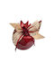 Kalliopi Silver Neujahrs Glücksbringer Granatapfel Rot Keramik 2027 8x10cm
