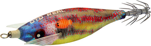 DTD Real Fish Squid Jig Fluorescent #2.5 Lumbrak