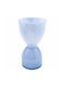 Dekorative Vase Glas Blau Φ10xΥ20cm