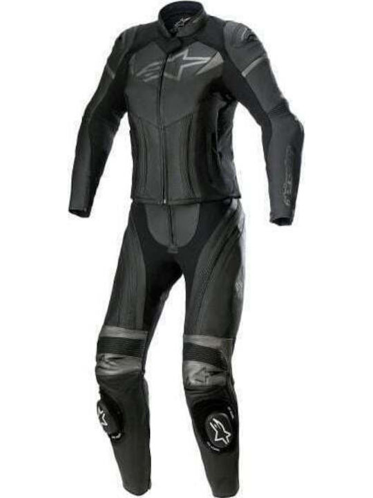 Alpinestars Gp Plus Frauen Lederkombi Reitanzug Motorrad Schwarz Alpinestars Gp Plus Frauen Lederkombi Reitanzug Motorrad Schwarz