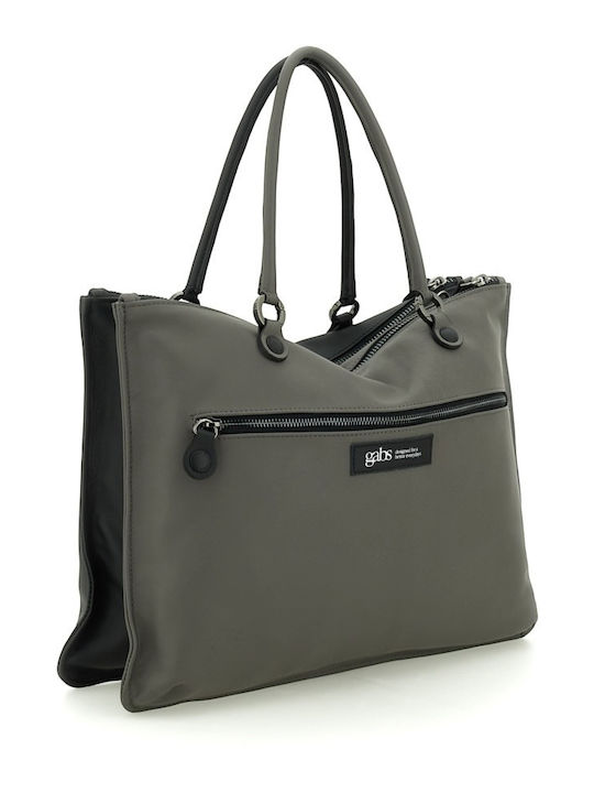G10 Duo Office Large Leather Women's Shopper Bag Black