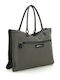 G10 Duo Office Large Leather Women's Shopper Bag Black