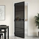 Vidaxl Εσωτερική Πόρτα 76 X 201,5 Cm Θρυμματισμένο Γυαλί Αλουμίνιο