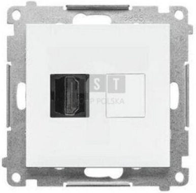Simon 55 Hdmi Socket Module Matt White Tghdmi.01/111