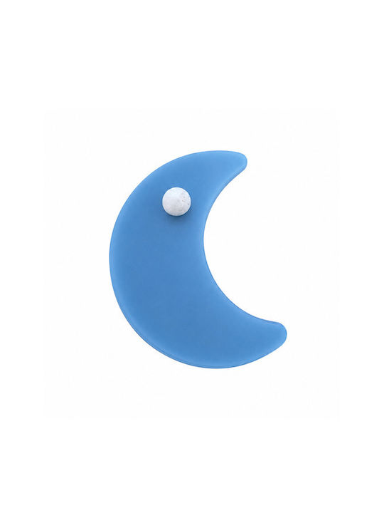 Finetto Kinder Möbelknopf aus Metall Blau 160-006PLEGLA