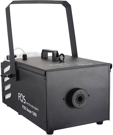 Fos Technologies 1200 Schneemaschine 1200W mit Drahtlosem Controller und Verbindung mit Lichtsteuerung
