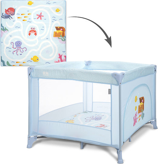 Lorelli Play Playpen With Mattress Blue