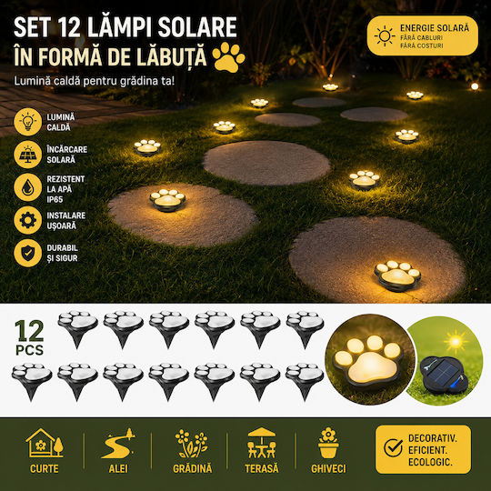 Smart Set 4 Lampi Solare 13x11cm