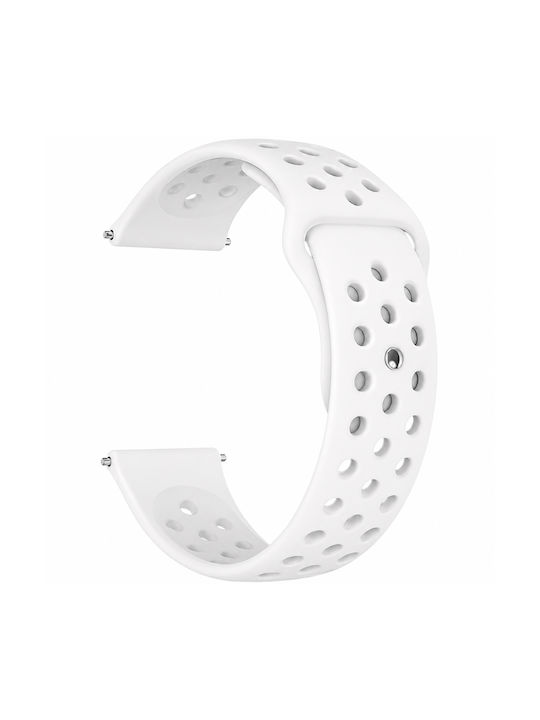Hoco Silicone Strap White (Samsung Huawei Xiaomi Vivo Oppo)