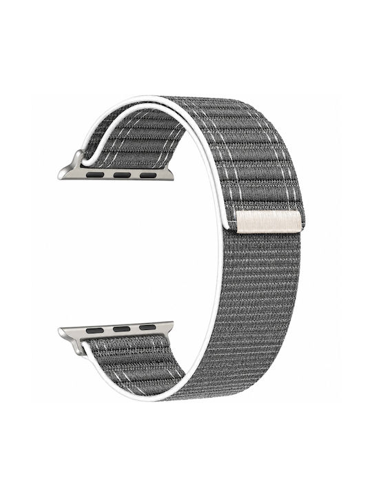 Hoco Λουράκι Υφασμάτινο Γκρι (Apple Watch Series 1/2/3/4/5/6/7/8/9/se/ultra1/ultra2)