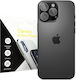 Blue Star Протектор за камера Закалено стъкло Прозрачен за iPhone 15 Pro / 15 Pro Max