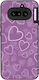Θήκη Sonique Heart Series Nothing Phone 4a Βιολετί
