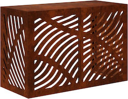 vidaxl Verschiedene Klimaanlagenteile Abdeckung Rusty 90 X 40 X 60 cm
