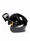 FIXATO Nova Black Κράνος Μηχανής Flip-Up ECE 22.06 με Sunvisor