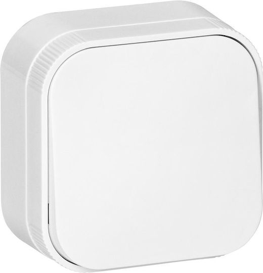 Orno Recessed Wall Switch with Frame White