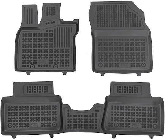 Rubber Car Mats Lexus Lbx 2023+ Hybrid 4x2 Fwd 4x4 Awd Raised Sides Type 3 Pieces