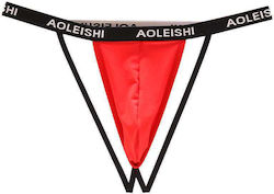 Men's Underwear Jockstrap Red