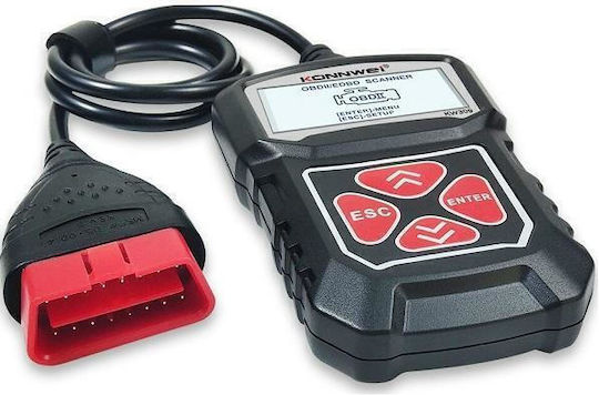 Obd2 Скенер Диагностично Автомобилно Дигитално Obd 2 Kw309