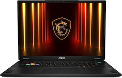MSI Stealth 18 HX AI A2XWJG-035US 18" UHD 120Hz (Ultra 9-275HX/64GB/2TB SSD/GeForce RTX 5090/W11 Pro) Core Black (US Keyboard)