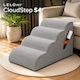 Lelo Pet Premium Car Steps for Dog Grey