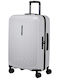 Samsonite Spinner Среден Куфар за Пътуване Твърд Metallic Stone Височина 69см.
