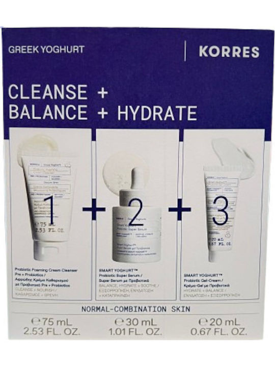 Korres Greek Yoghurt Σετ Περιποίησης για Ενυδάτωση 3τμχ