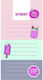 Street Notebook Etiketten 3 Stück