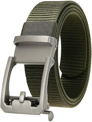 Roza Men's Military Type Tactical Nylon Metal Buckle 125cm Olive