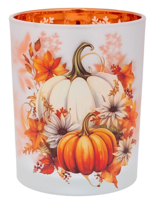 Iliadis Halloween Kerzenhalter Glas 10x10x12,5cm