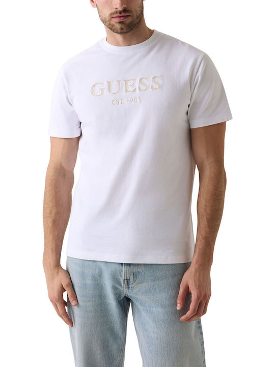 Guess Guess Men's Short Sleeve T-shirt White M6...