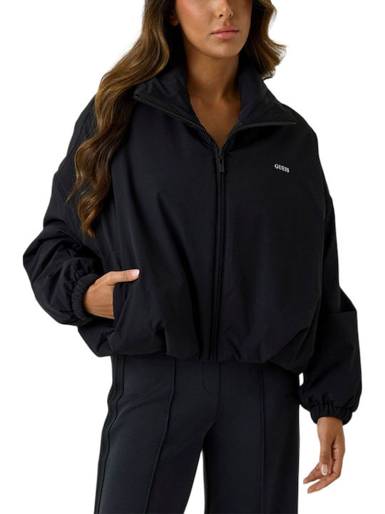Guess Guess Damen Jacken für Winter Schwarz