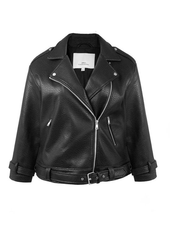 Γυναικείο Biker Jacket Μαύρο