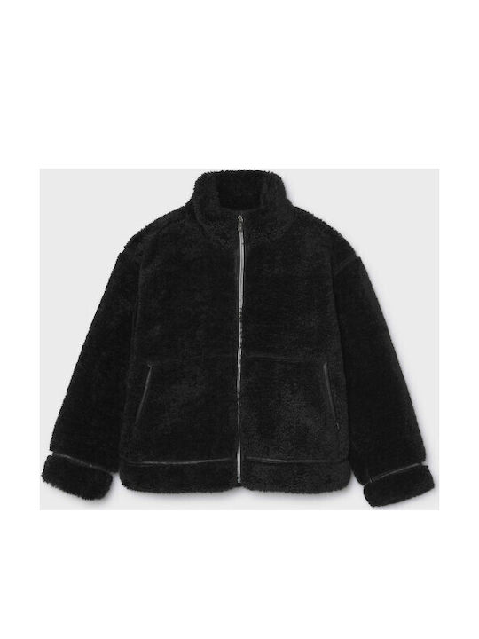 Mayoral Kids Short Black Coat