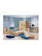 Παιδικό Γραφείο Playroom Γαλάζιο 110x55x76.5cm