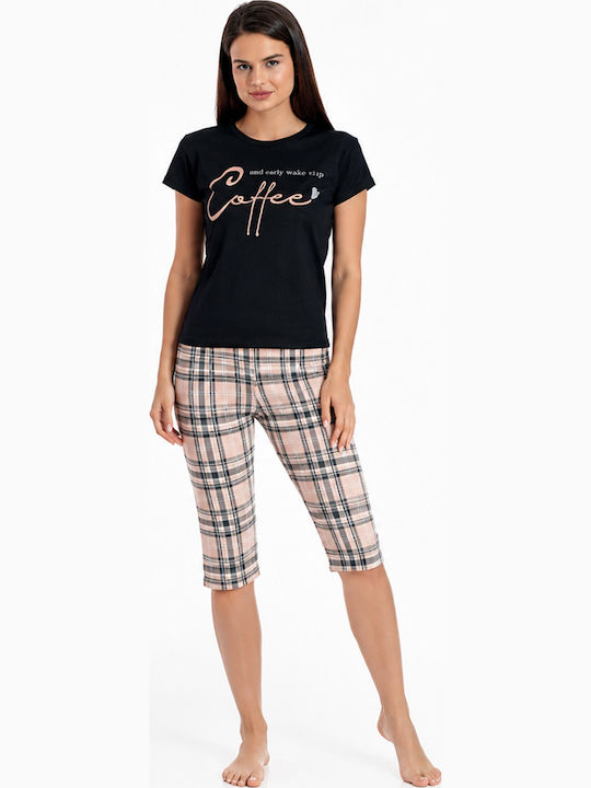 Miss Lale Summer Women's Pyjamas Set Black
