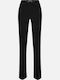 Women's Crepe Pantaloons in Palazzo Fit Black