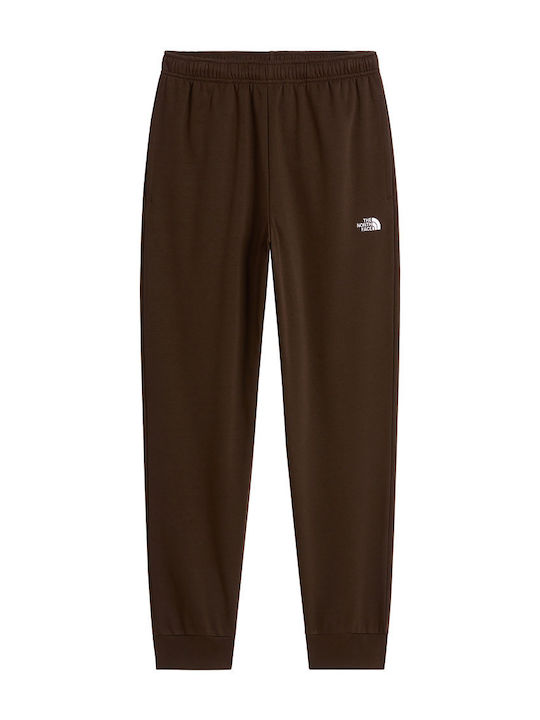 The North Face Παντελόνι Φόρμας με Λάστιχο Καφέ