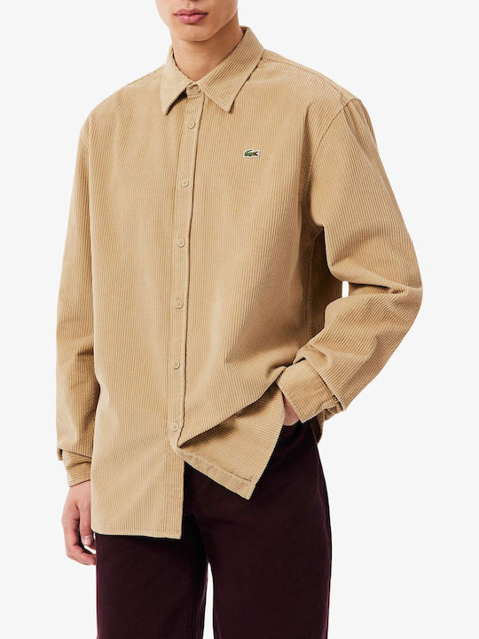 Lacoste Langärmeliges Baumwollhemd Puro